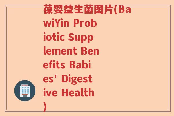 葆婴益生菌图片(BawiYin Probiotic Supplement Benefits Babies' Digestive Health)